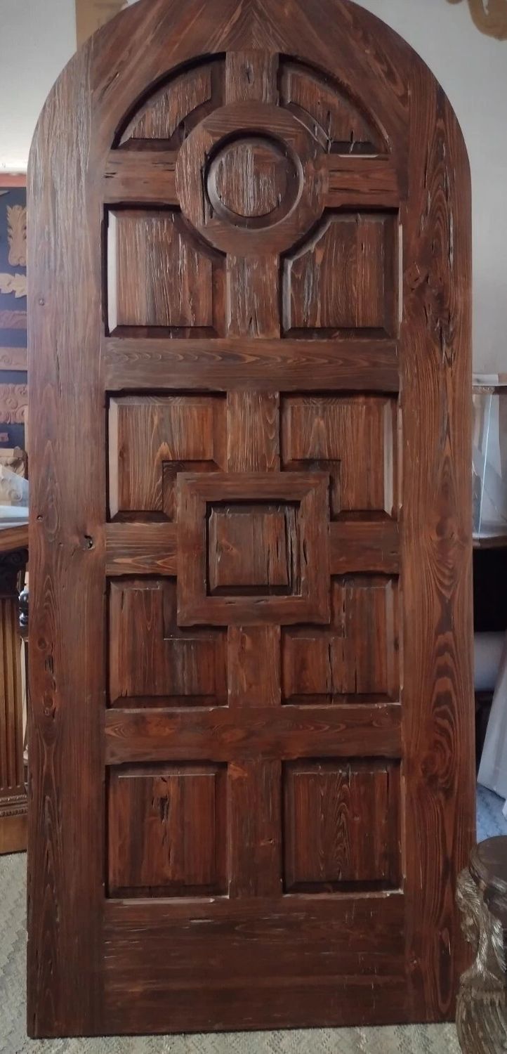 Custom Arched Panel Door