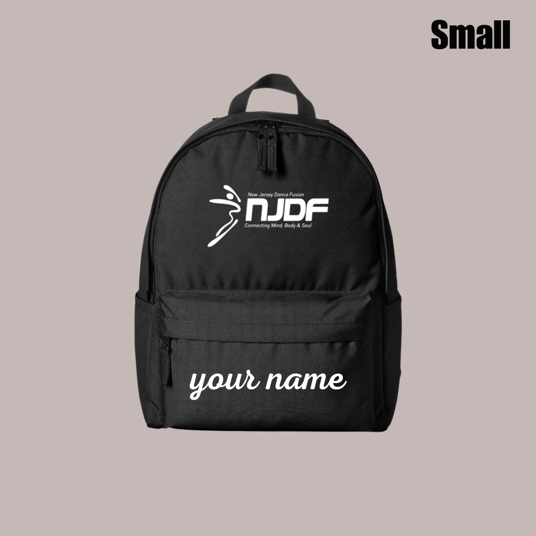 NJDF Logo Team Backpack Small