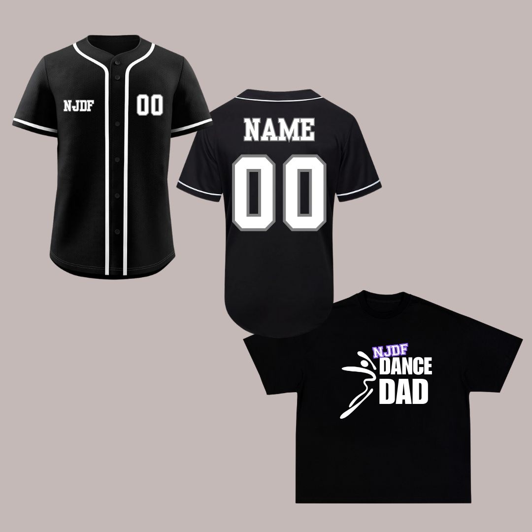 Basic NJDF Dance Dad Baseball Bundle