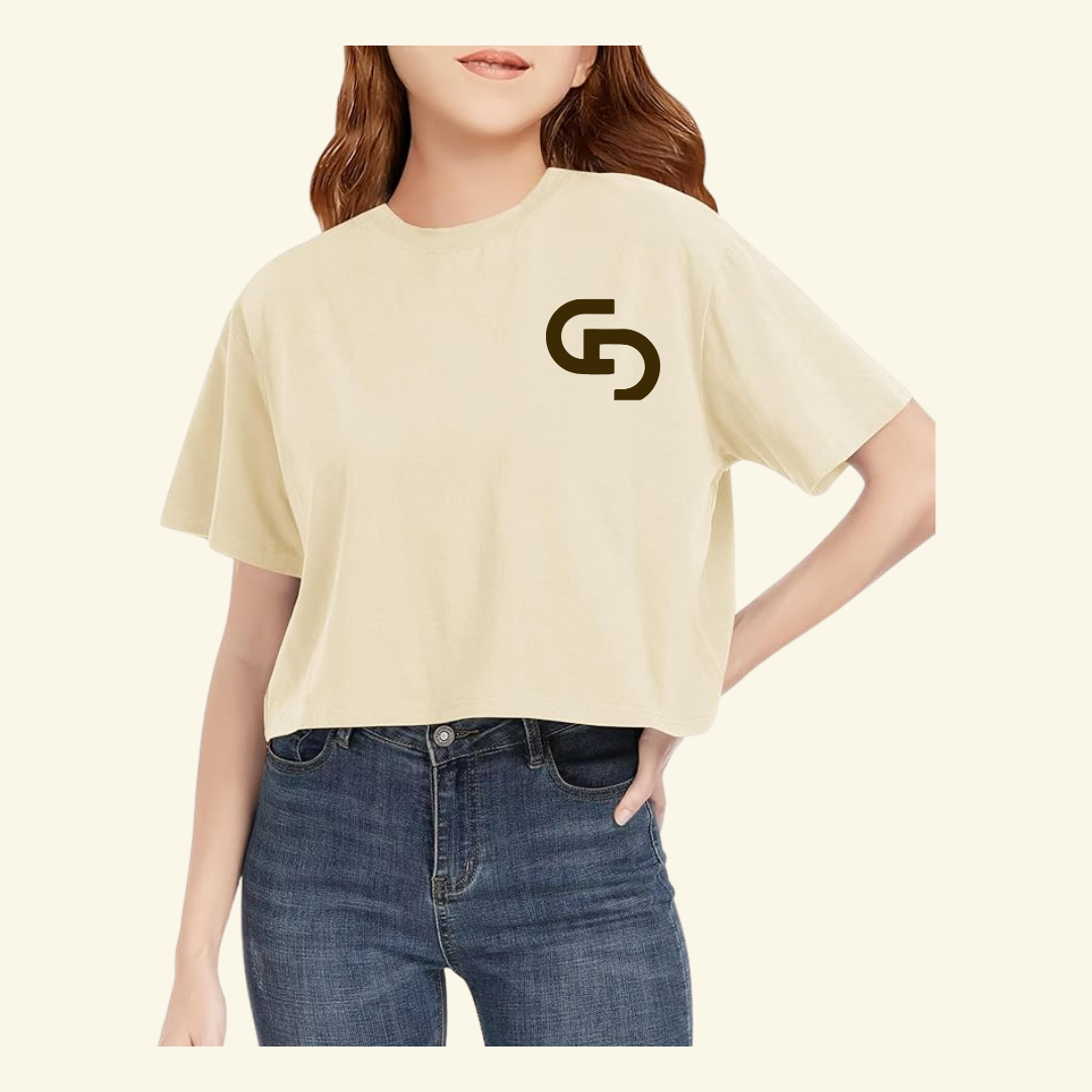 Kids Beige Crop
