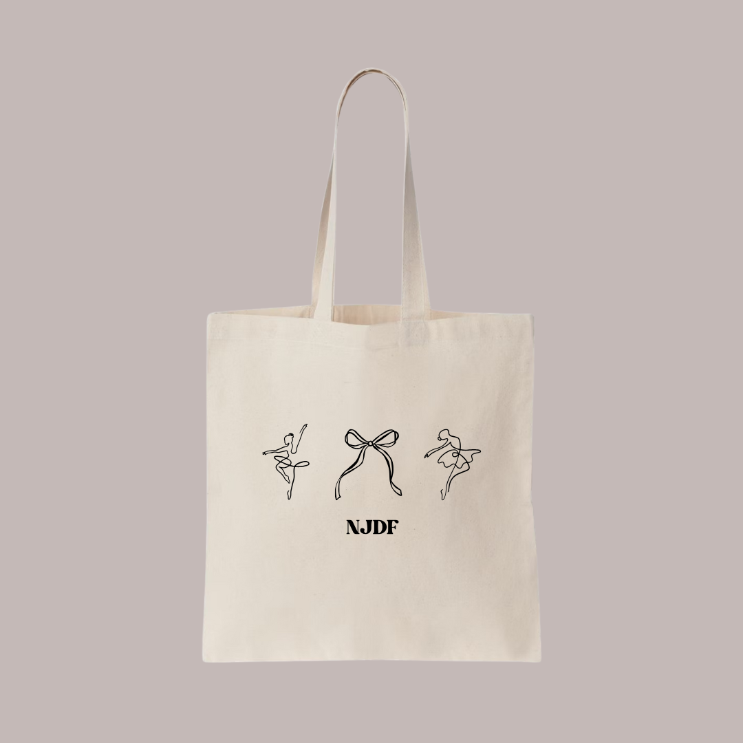 Bows &amp; Ballet Tote Bag