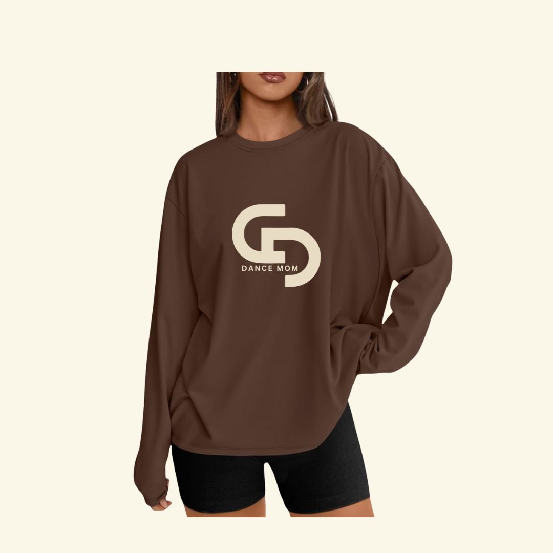Canela Dance Mom Oversized Long Sleeve