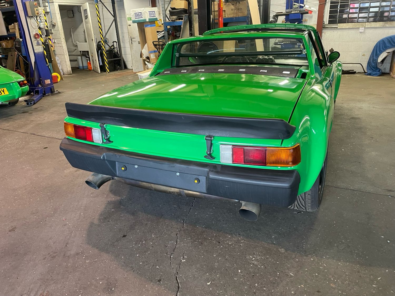 Porsche 914 rear bumper.