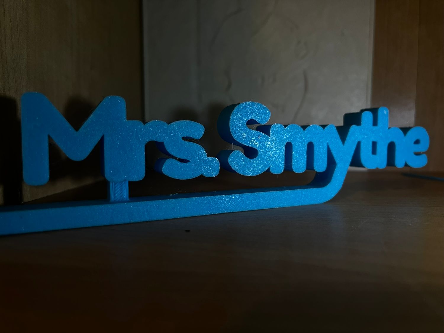 Desk Name Stand