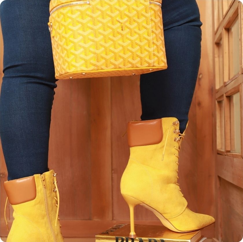 Hood Rich Faux Suede Ankle Boots