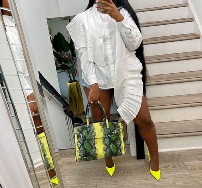 Designer Ruffled Blouse