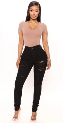 Lola Low Rise Skinny Jeans