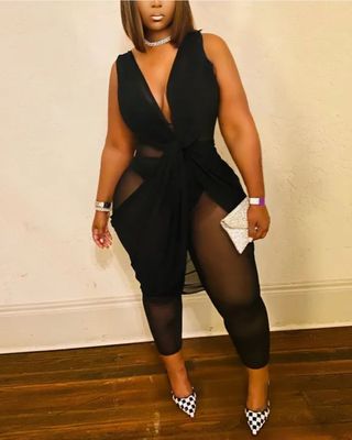Twisted Rouched Mesh Sheer