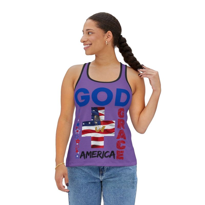 GRACE America Women Tank(Purple)