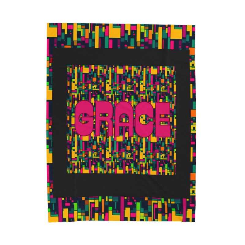 Grace Ethic Velveteen Plush Blanket