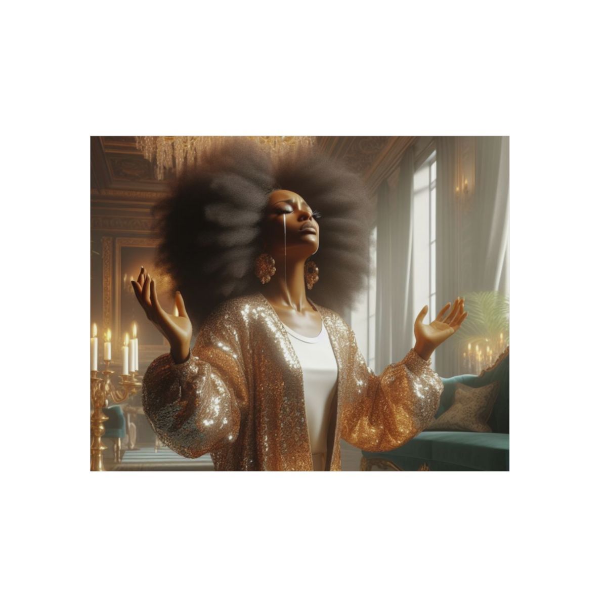 Praying Woman Aluminum Composite Panels