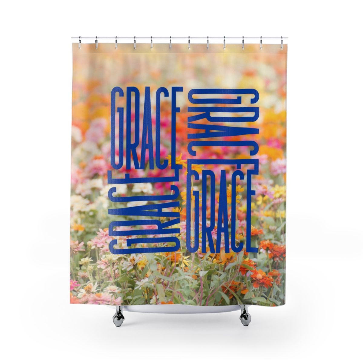Grace Floral Shower Curtain