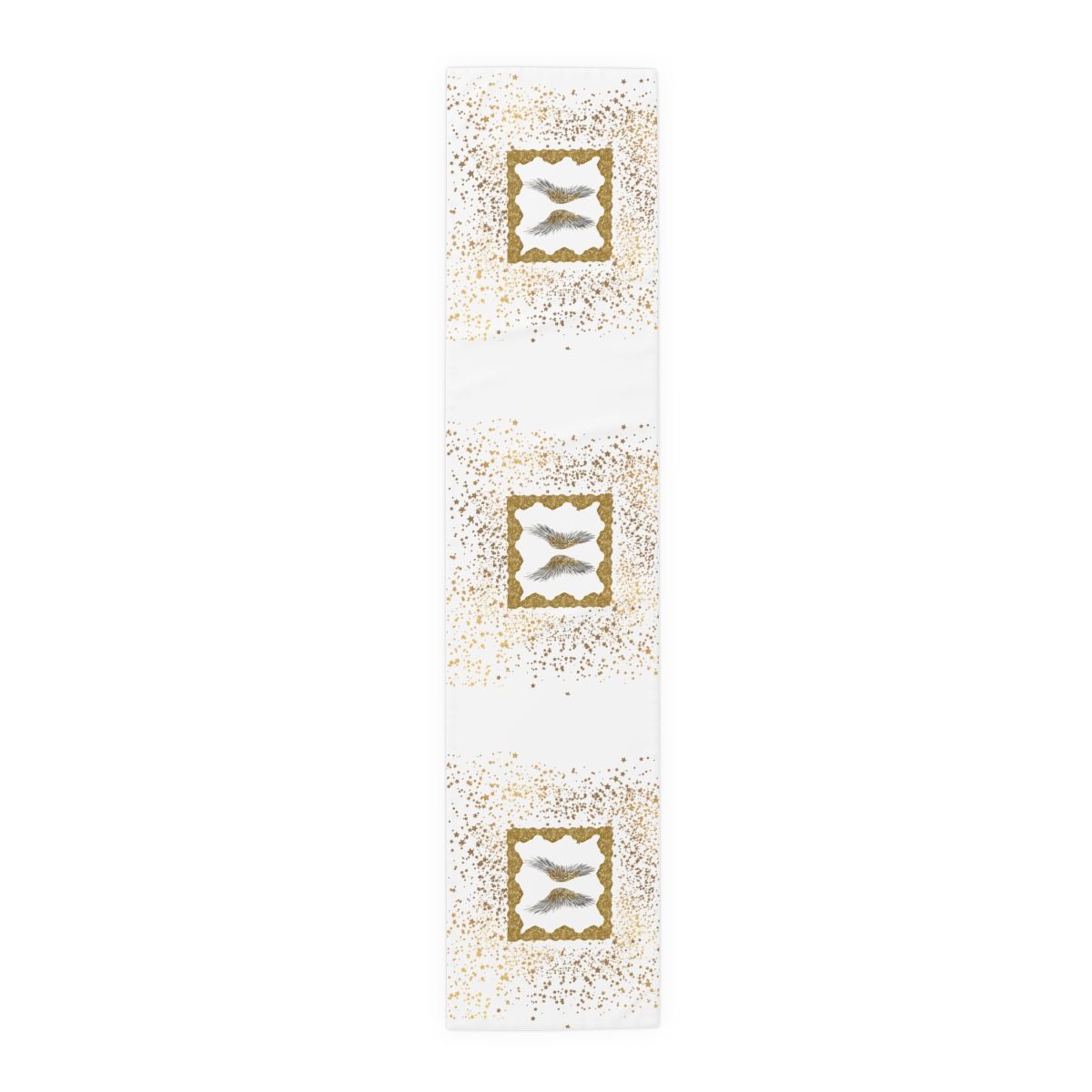 Golden Angel Table Runner (White)
