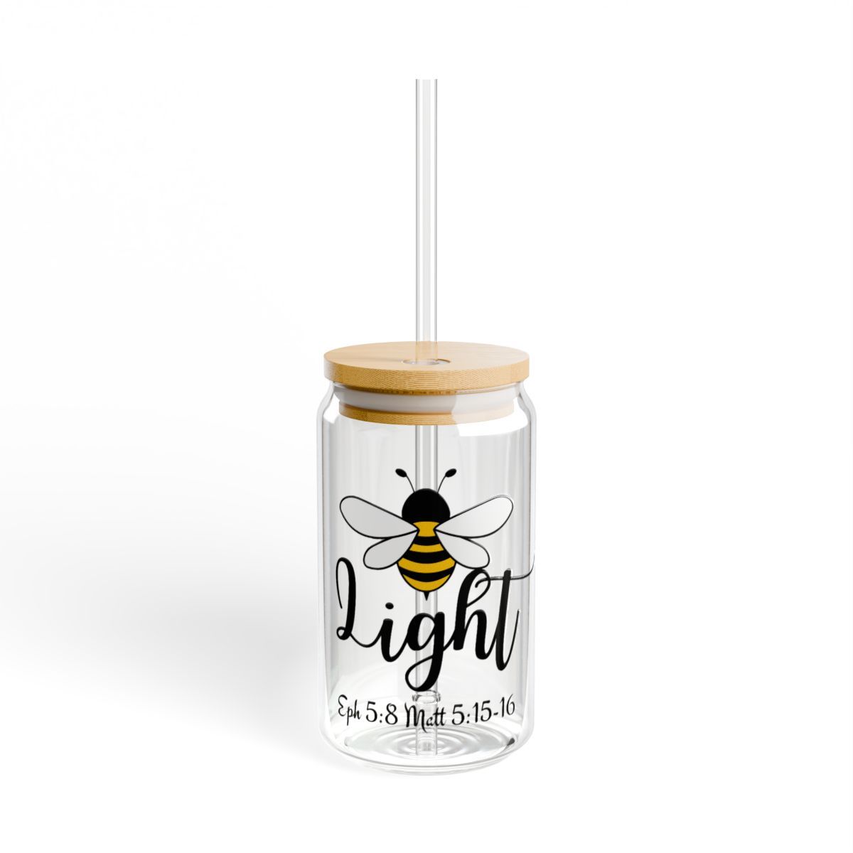B Light Sipper Glass, 16oz