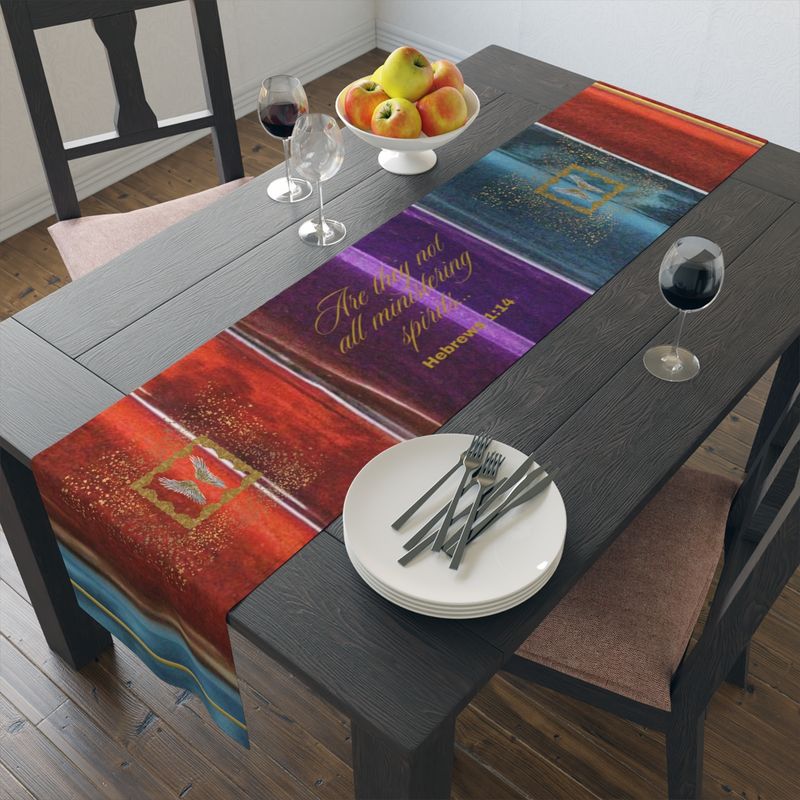 Golden Angel Table Runner (Multi)