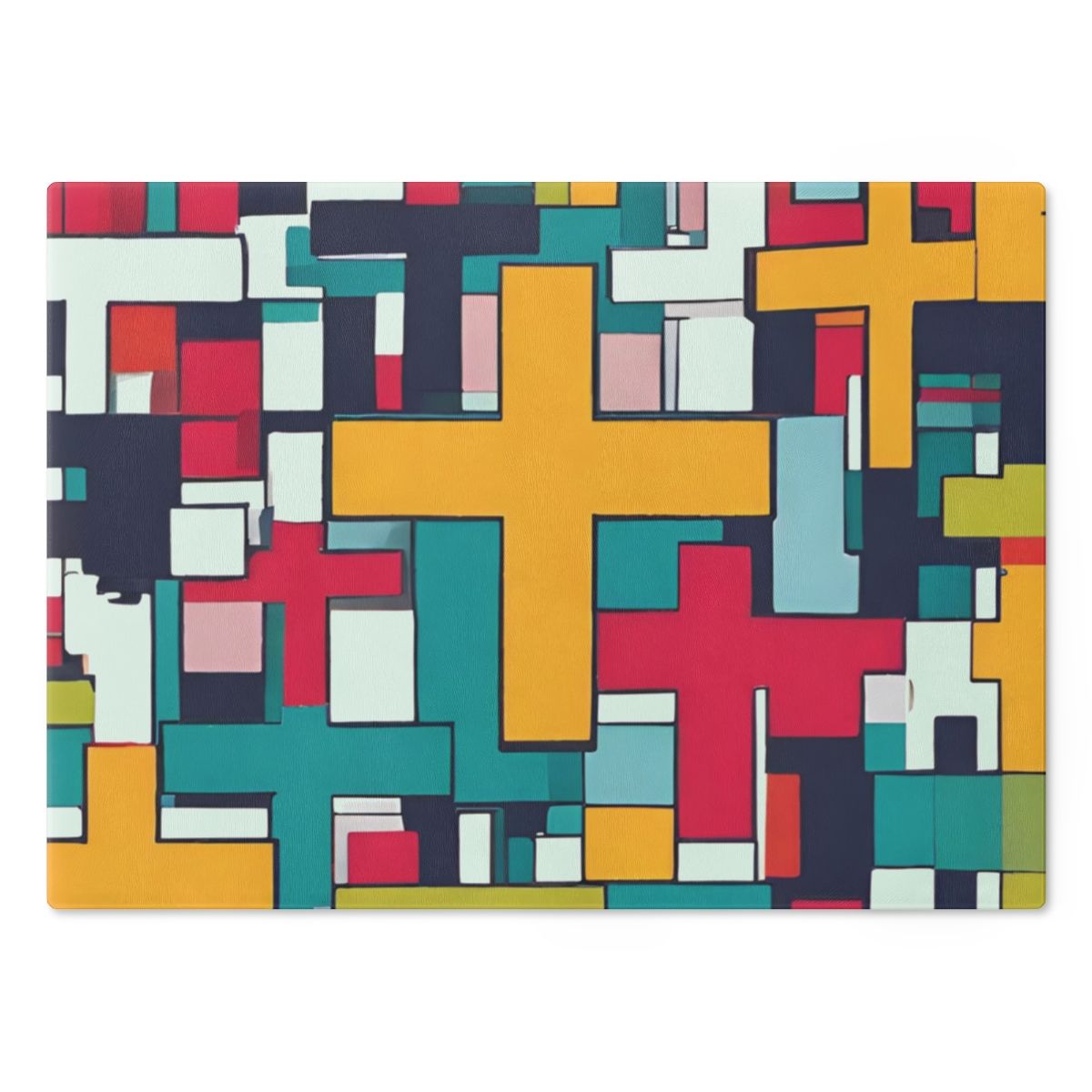 Crosses Cutting Board  2 Sizes
