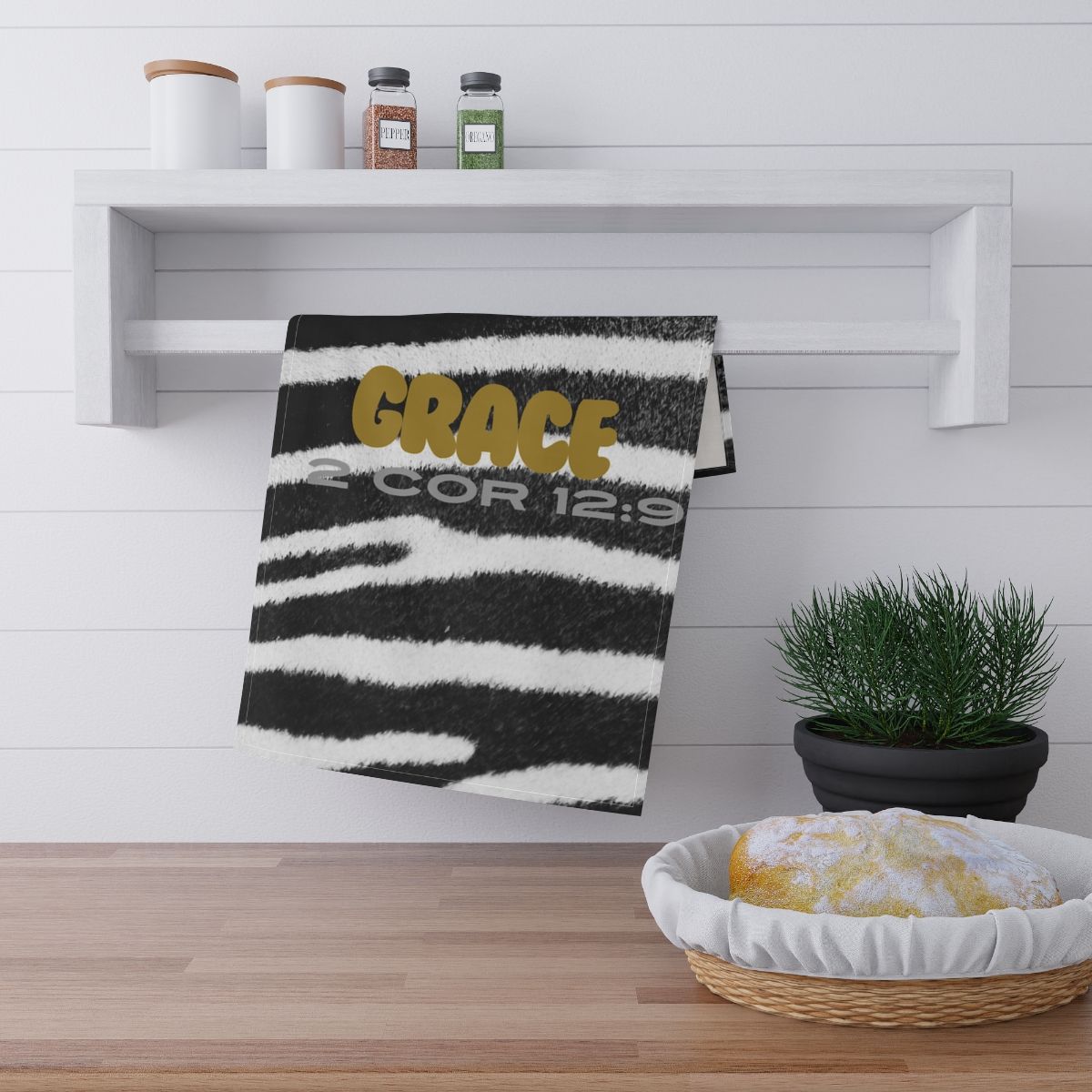 Grace Kitchen Towel (Zebra)