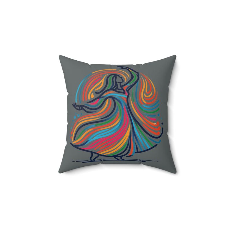 I Will Worship 2- Spun Polyester Square Pillow 