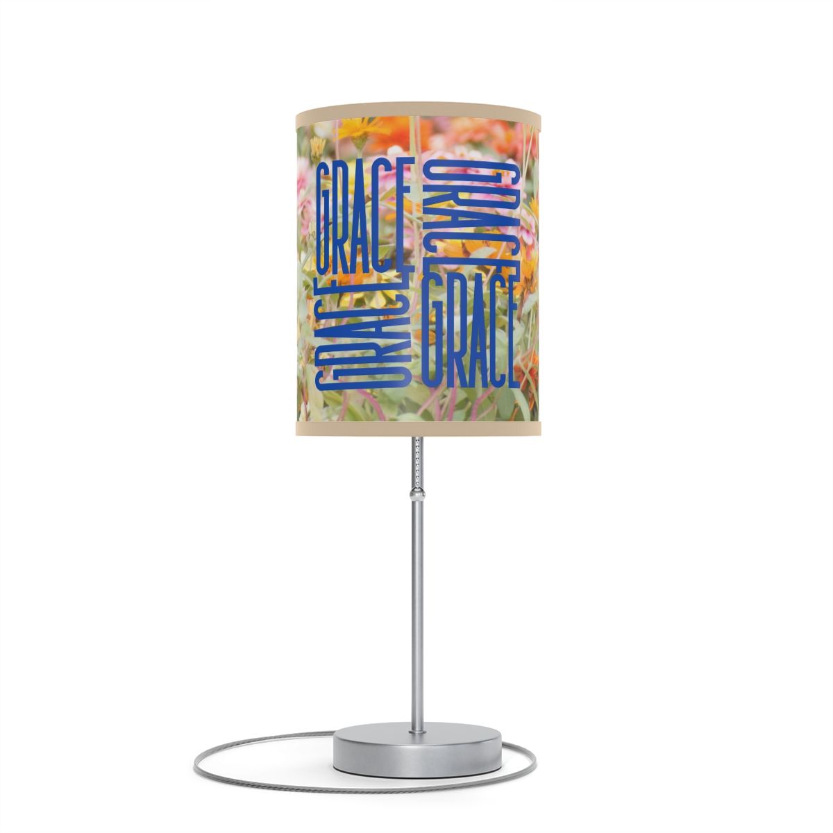 Grace Floral Lamp on a Stand
