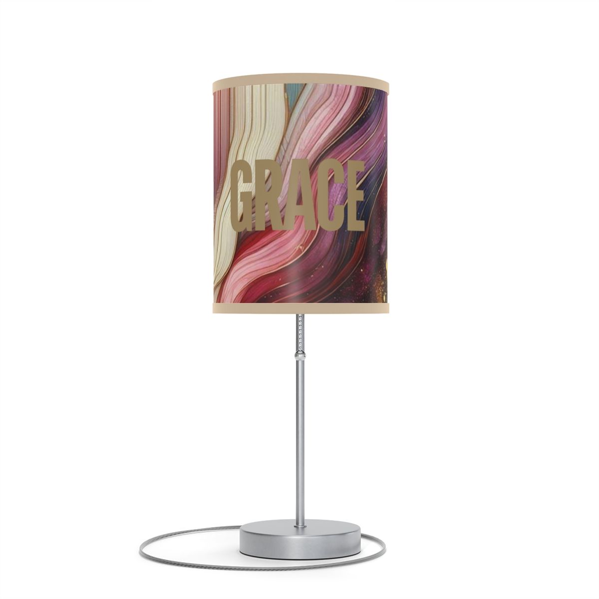 Grace Resin Lamp on a Stand(Multi)