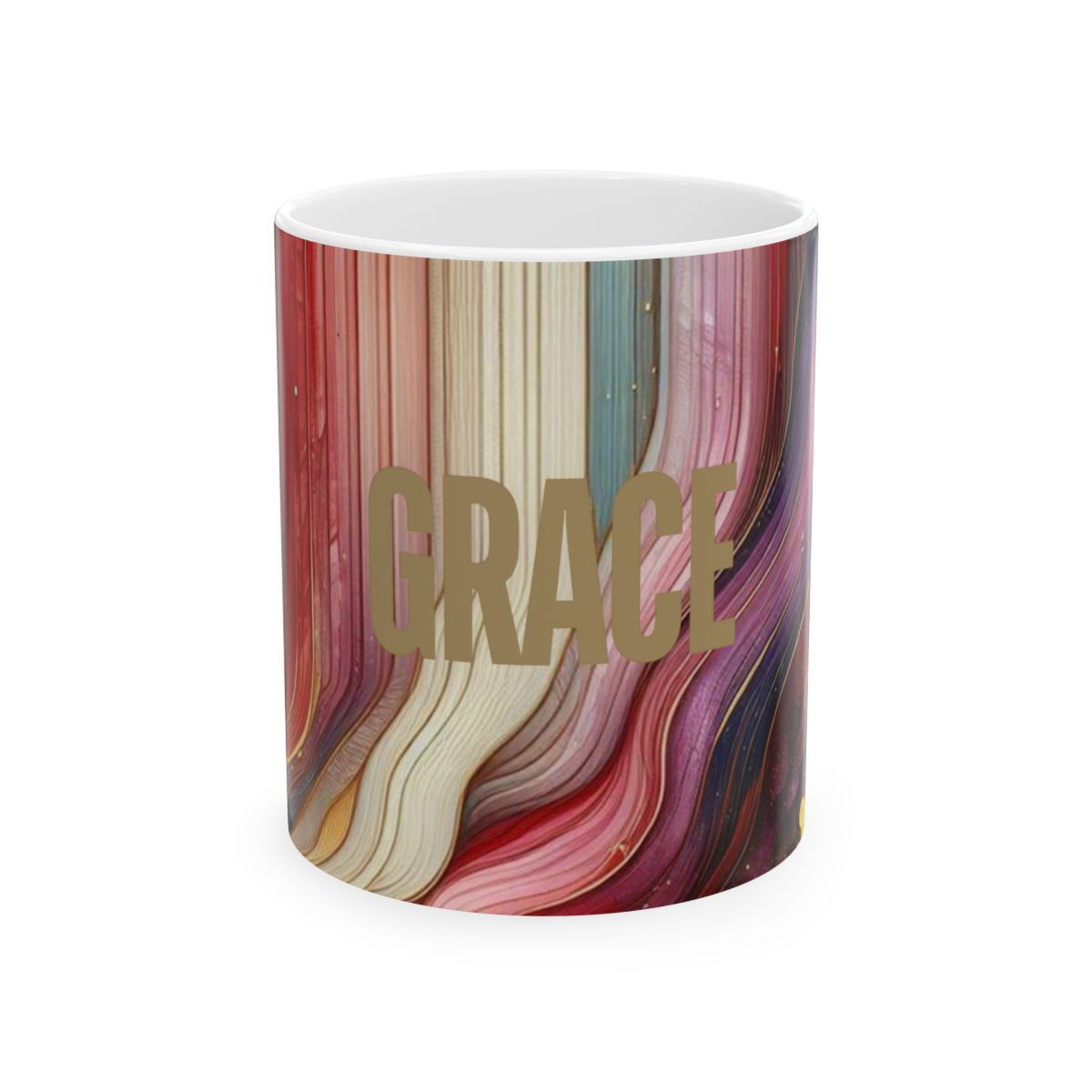 Grace Ceramic Mug, (11oz, 15oz) multi