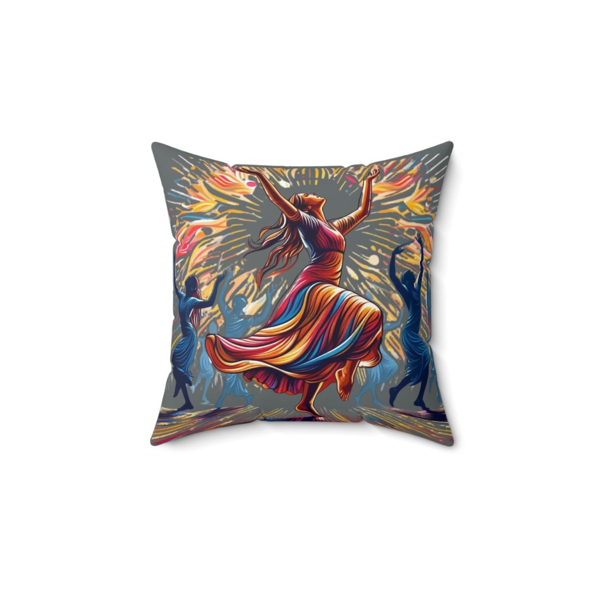 I Will Worship 1 - Spun Polyester Square Pillow 