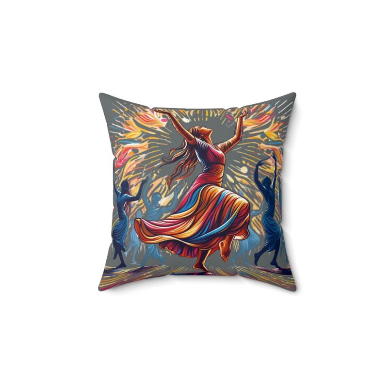 I Will Worship 1 - Spun Polyester Square Pillow 