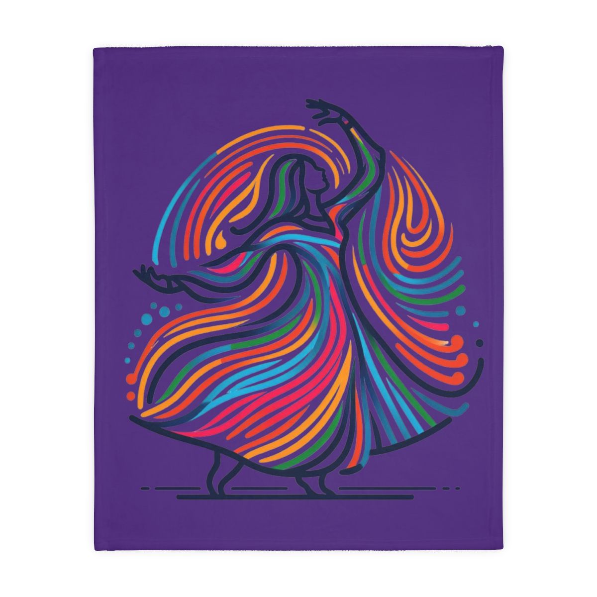 I Will Worship #2 Velveteen Microfiber Blanket (Two-sided print)