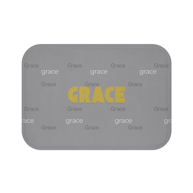 Grace Bath Mat Grey
