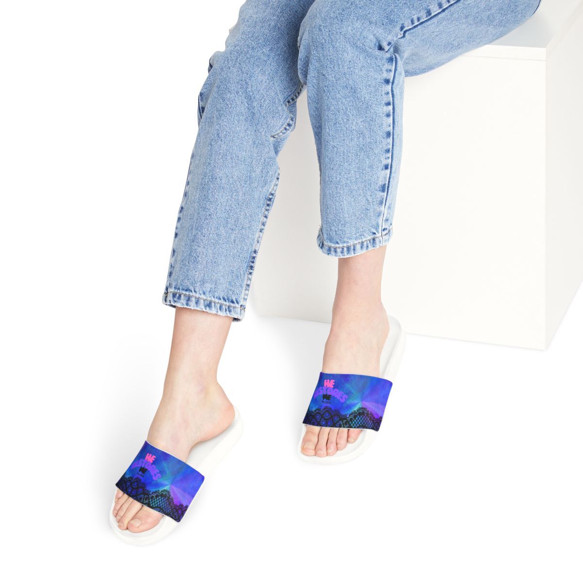 He Restores Women&#39;s Sandals (Blue)