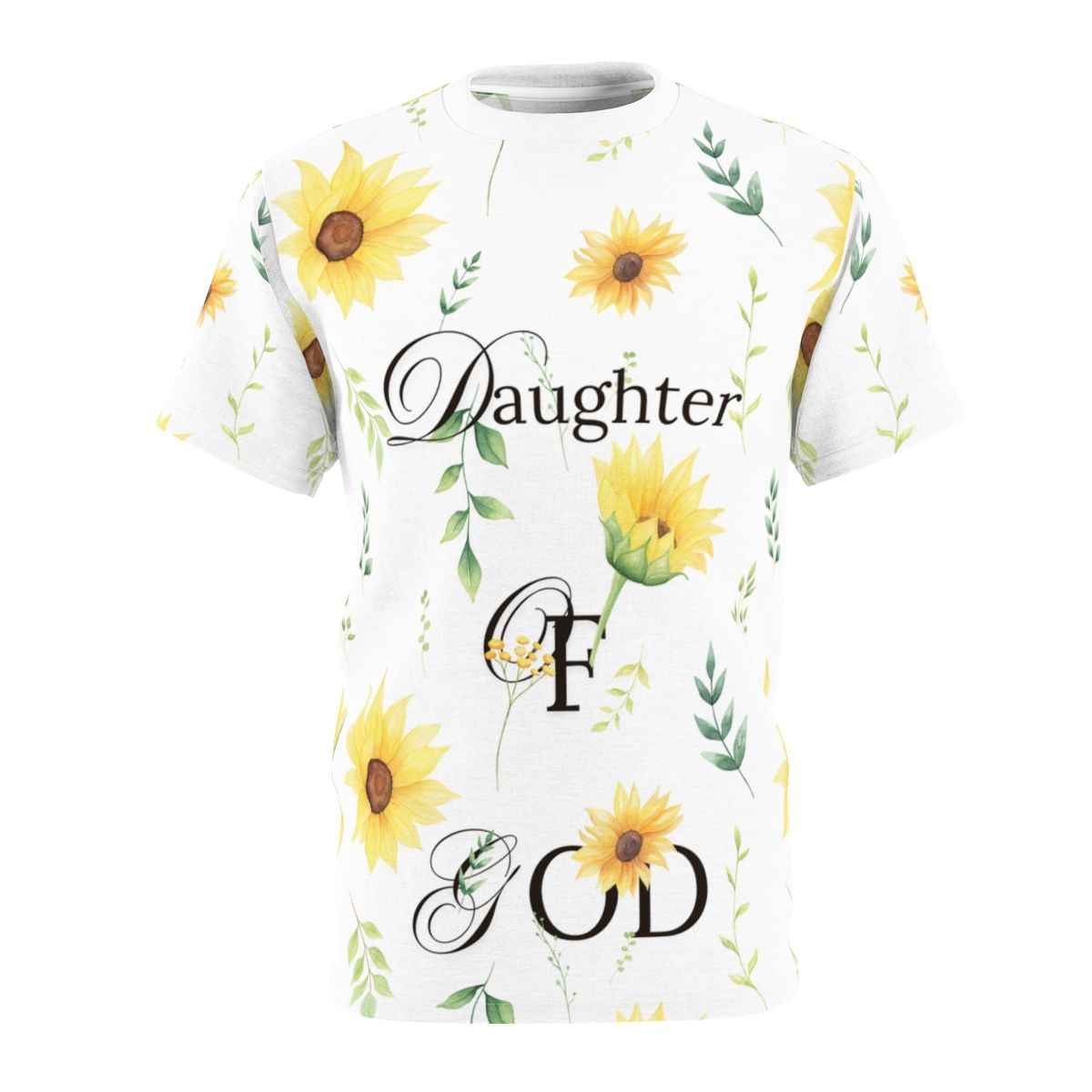 Daughter of God Tee Shirt Yellow