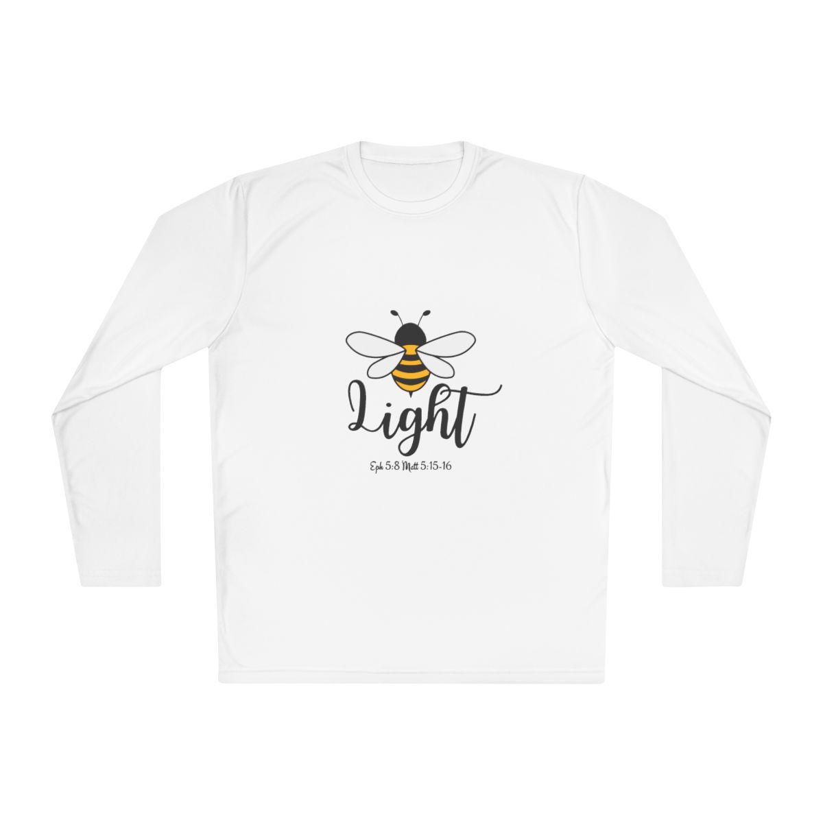 Bee Light Unisex Lightweight Long Sleeve Tee 