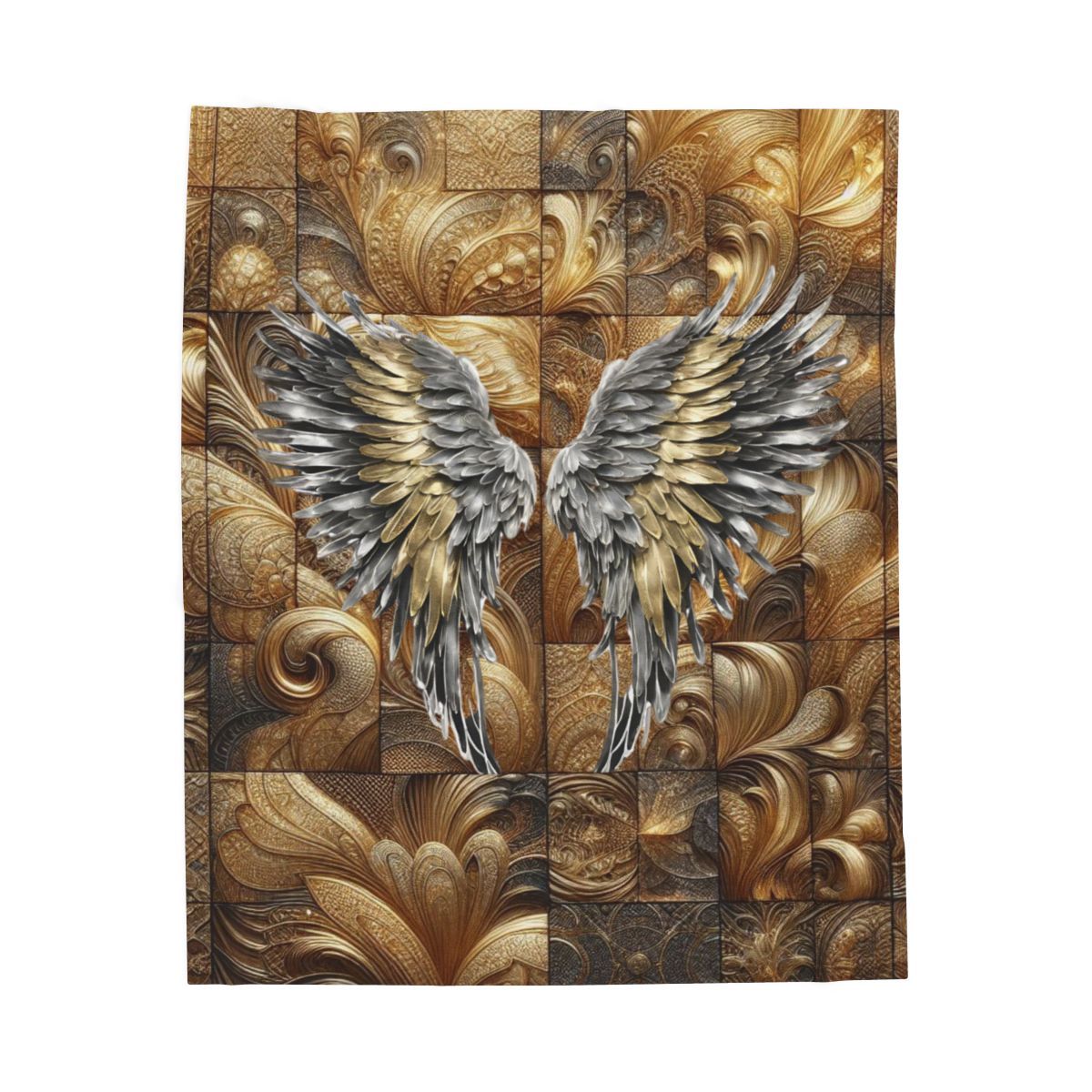 Velveteen Plush Blanket, Size: 50&quot; × 60&quot;