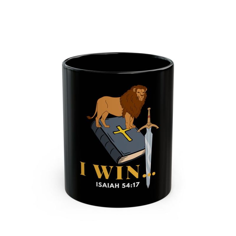I Win Black Mug (11oz, 15oz)