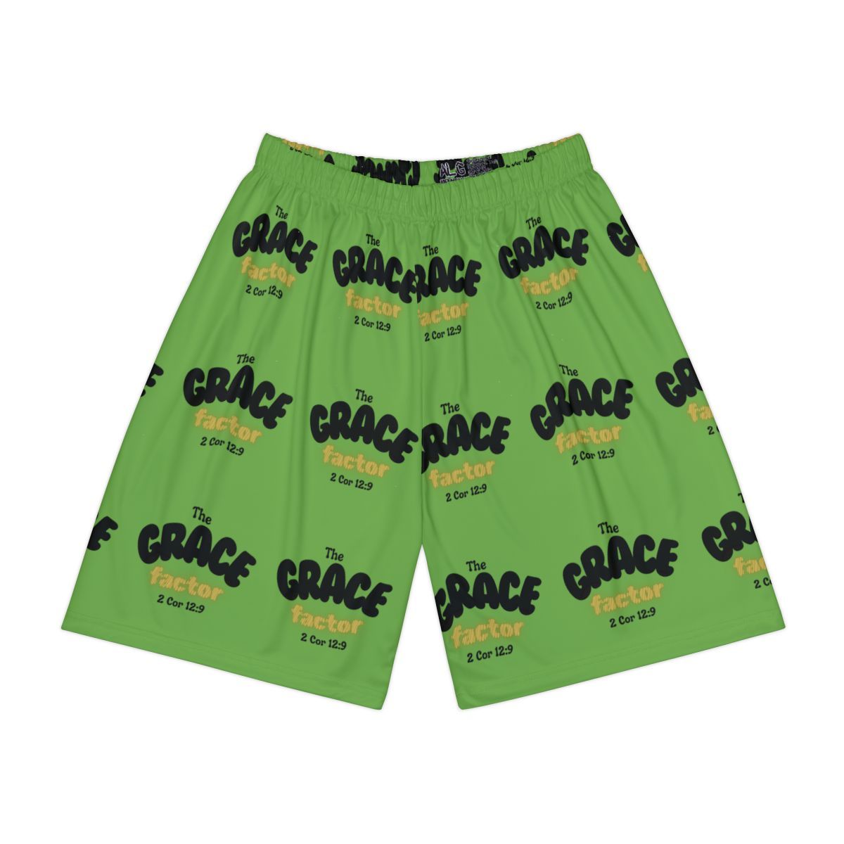 Grace Factor Men’s Sports Shorts (Green), Sizes: XS