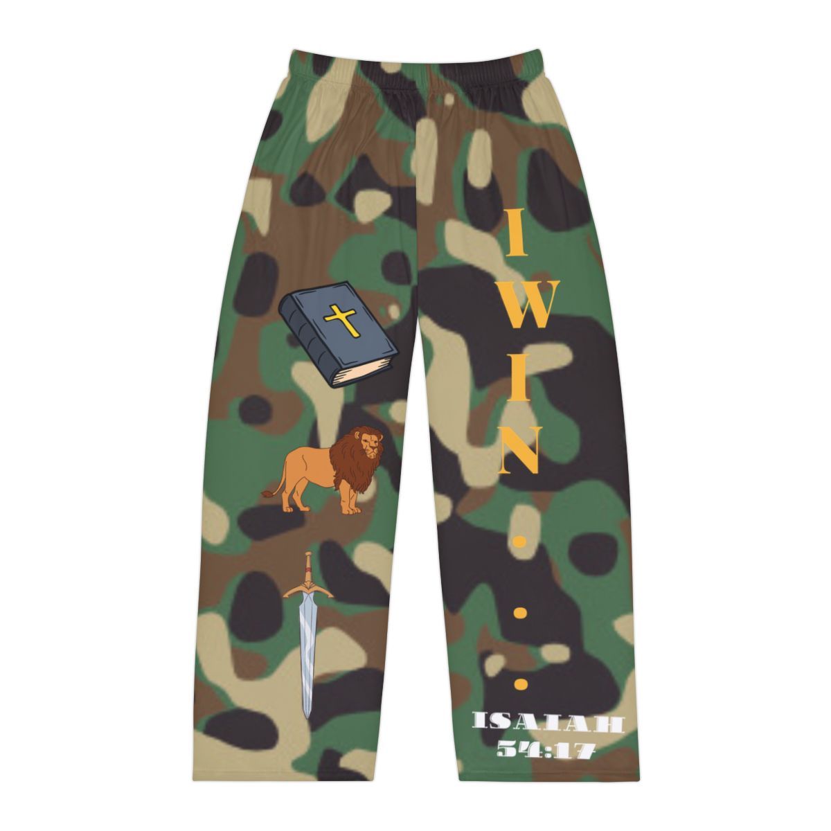 I Win Men’s Pants (Camo), Sizes: XS