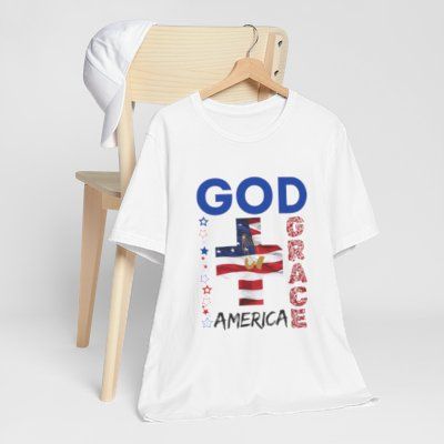 God Grace America Short Sleeve Tee (slide shirt for color selections)