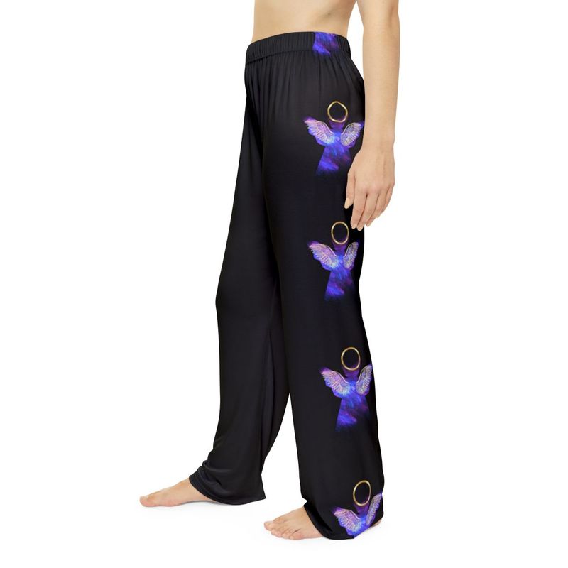 Women’s Abstract Angel Women’s Pant (Black)
