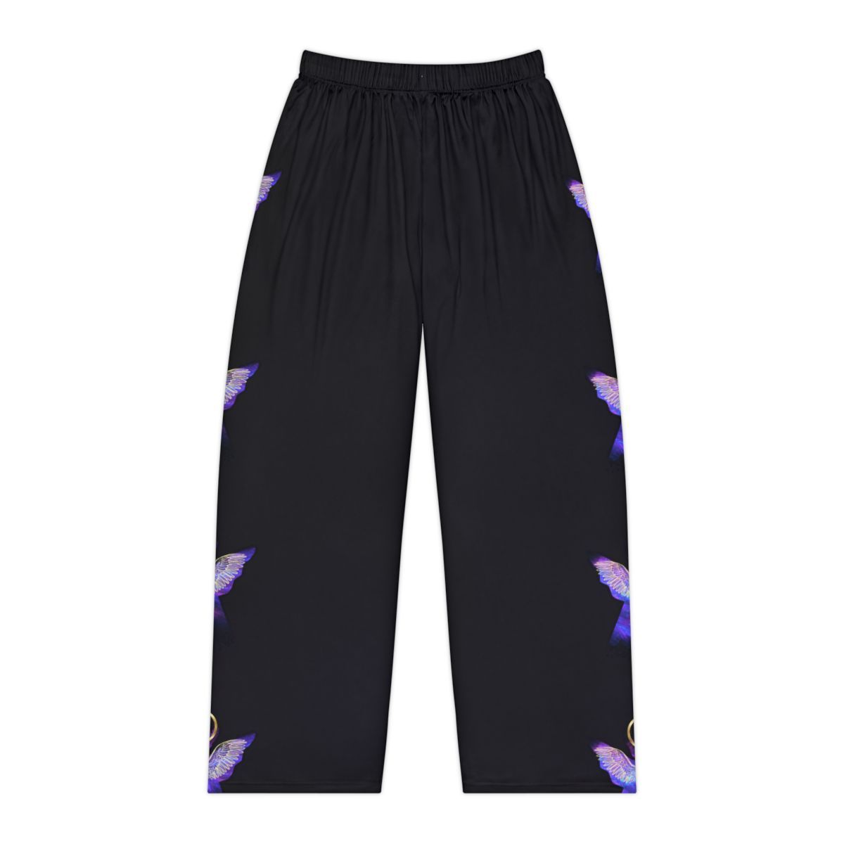 Women’s Abstract Angel Women’s Pant (Black), Sizes: XS