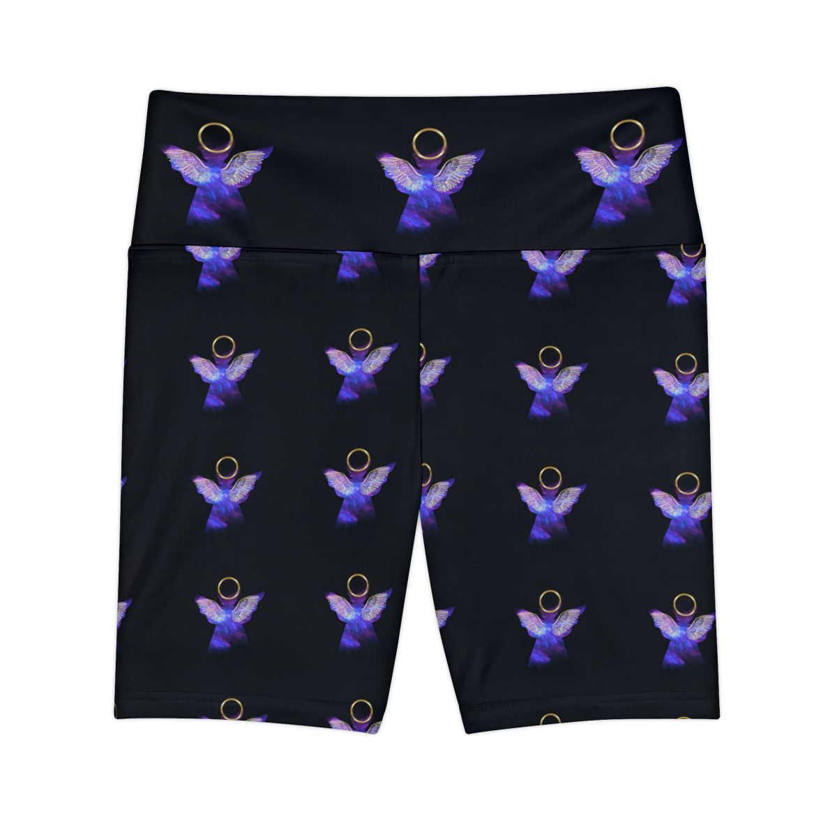 Abstract Angel Women&#39;s Workout Shorts , Sizes: XS