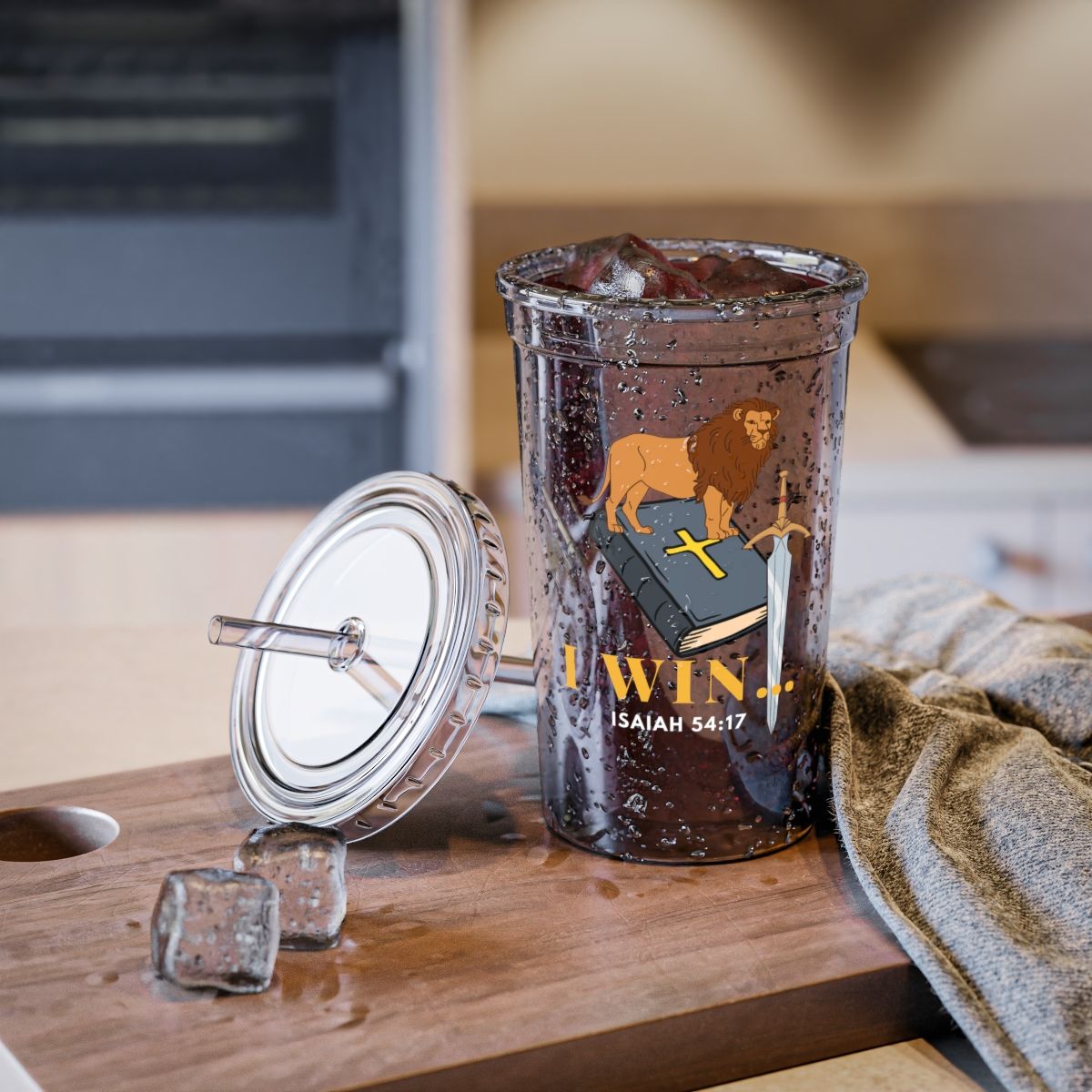 I Win Acrylic Cup (Insulated)