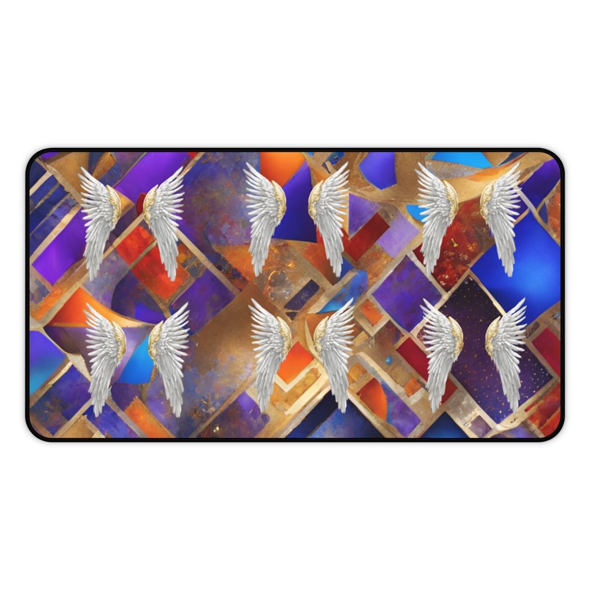 Angel Wings Desk Mat, Size: 12&quot; × 22&quot;