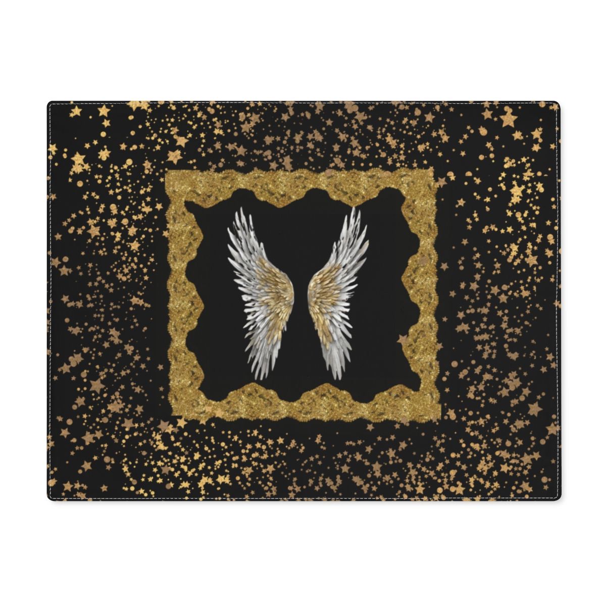 Golden Angel Placemat (Black)