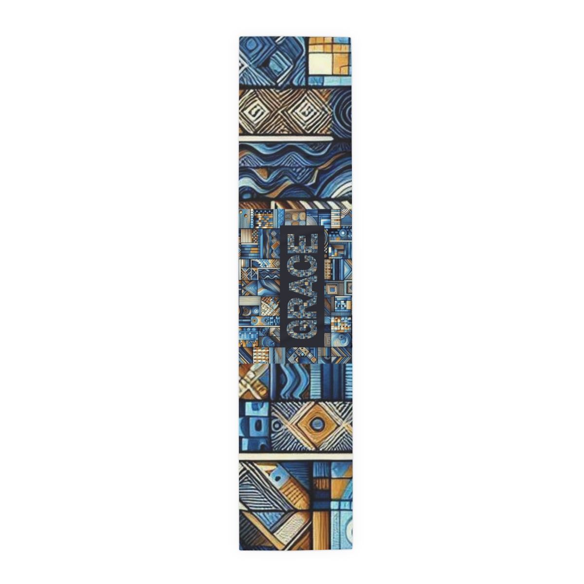 Grace Table Runner Ethnic Blue