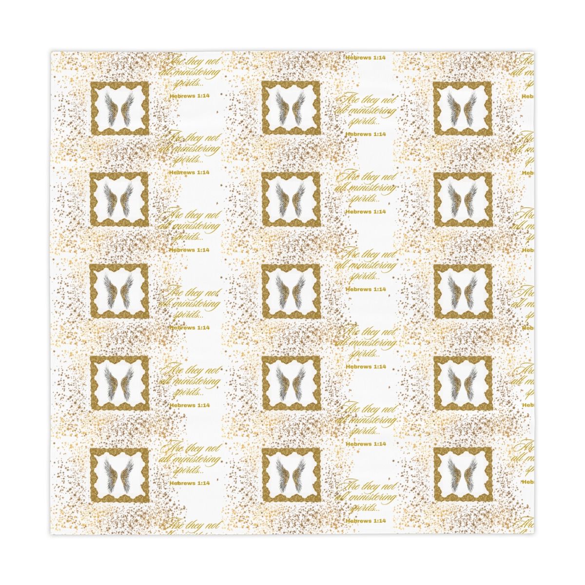 Golden AngelTablecloth(White)