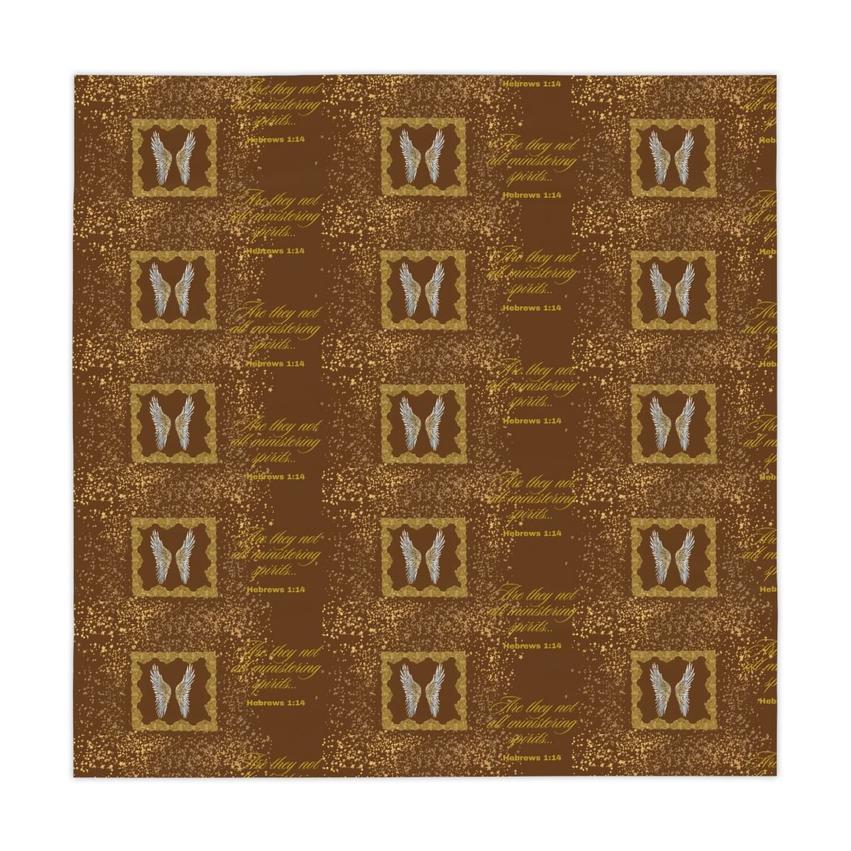 Golden Angel Tablecloth (Brown)