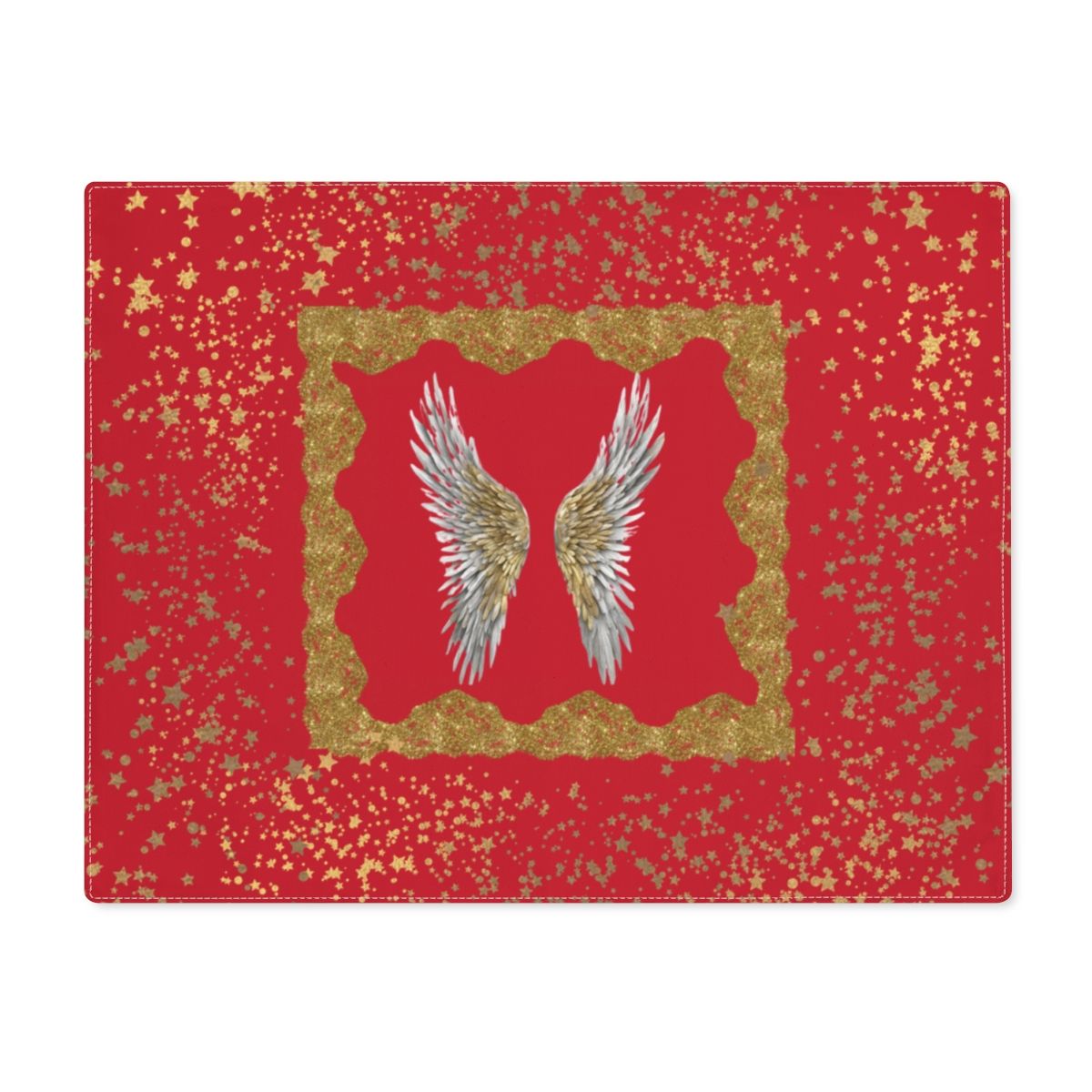 Golden Angel Placemat  (Red)