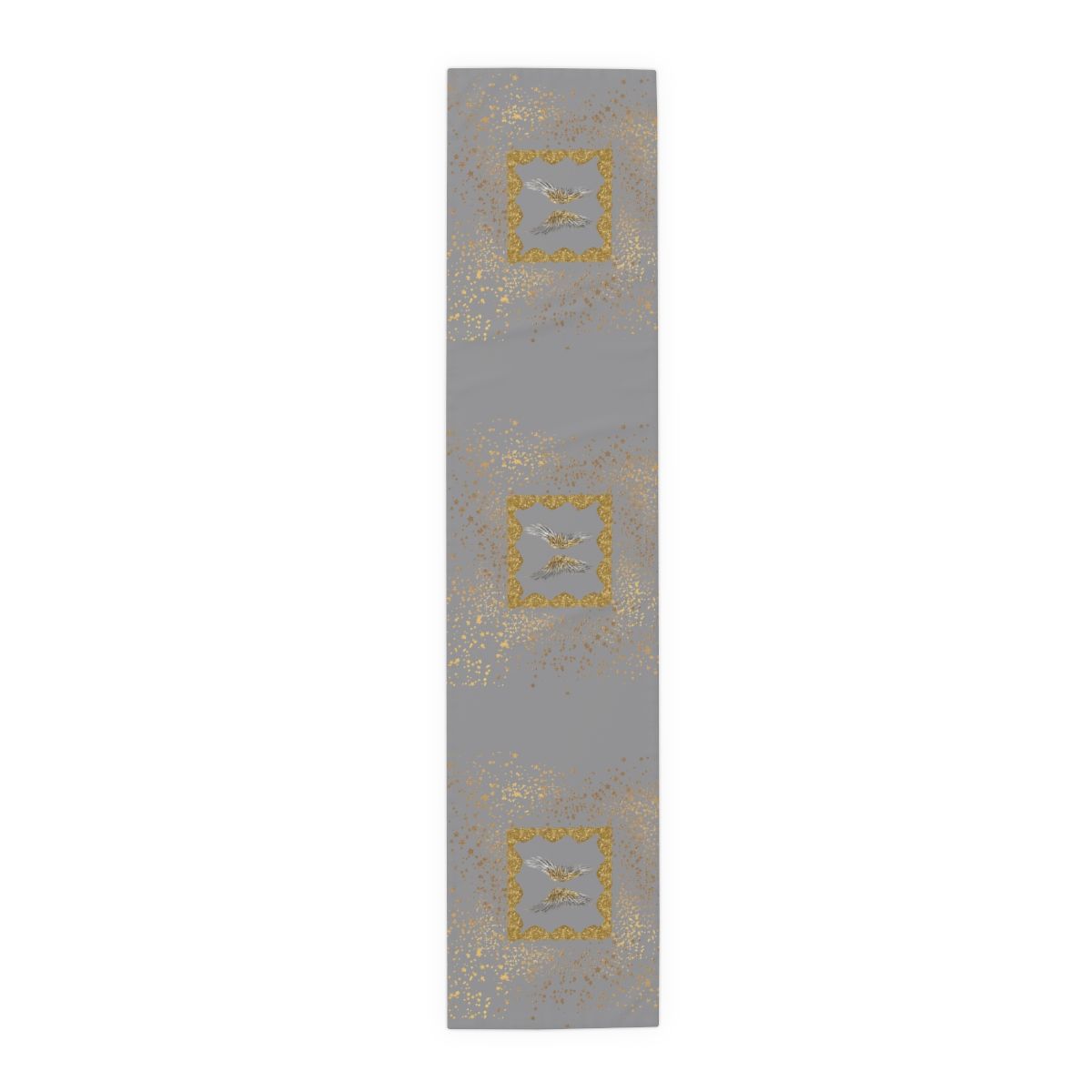 Golden Angel Table Runner (Light Grey)