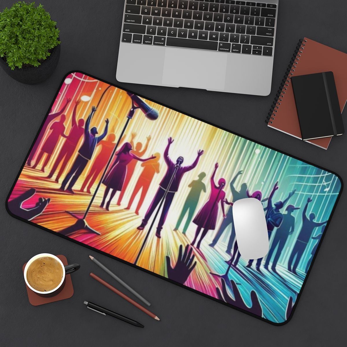 Desk Mat, Size: 12" × 22"