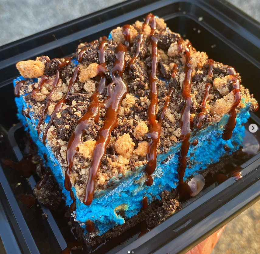 Cookie Monster Cheesecake